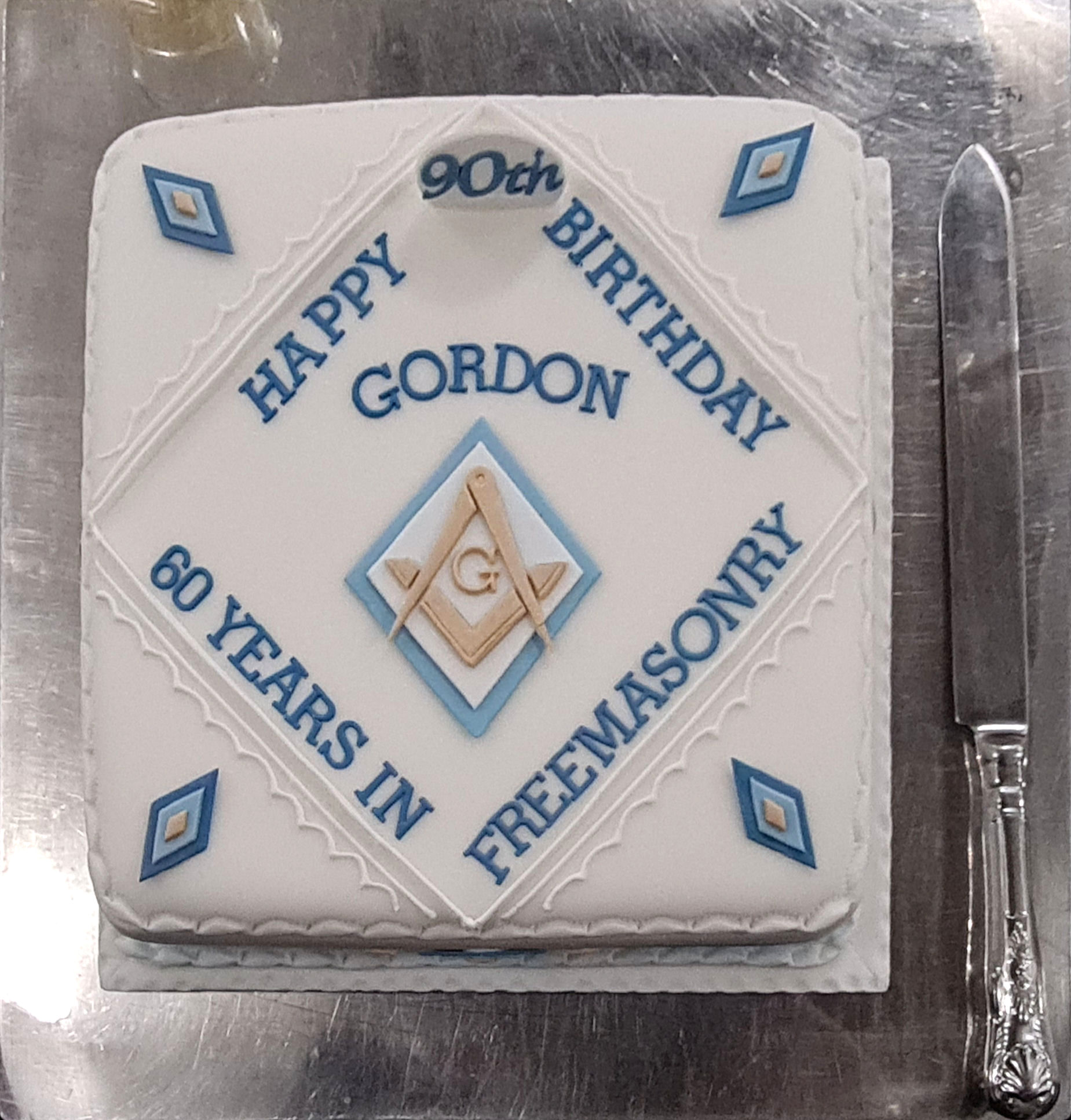 GWS Cake Provincial Grand Lodge of Lincolnshire